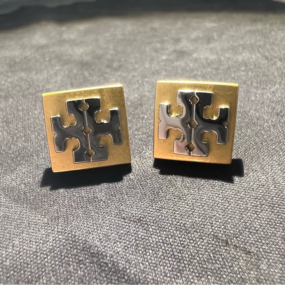 Tory Burch Two-Tone Studs